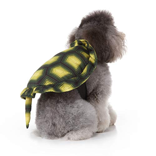 Funny Pet Clothes Turtle Cosplay Clothes Creative Halloween Costume for Puppy Dog (Size S) Pet Dog Utensils