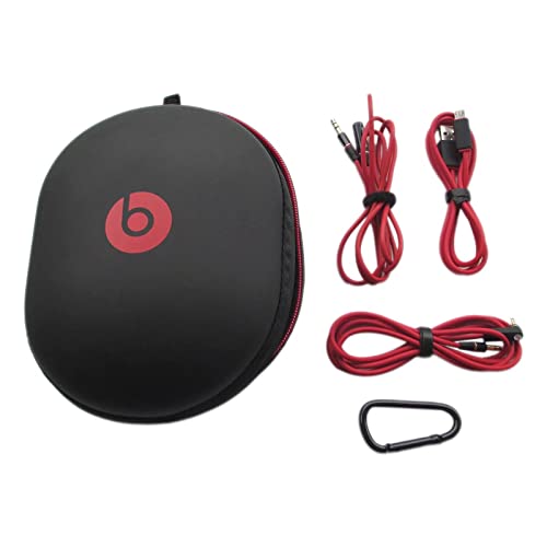 Matte Headphone Case for Wireless Beats Studio 3 and Monster Beats Studio Wired Wireless HD Studio w/ 3.5mm Angle Stereo Audio Cable, 1.2m Extension Cable and a Charging Cable Replacement US Shipping