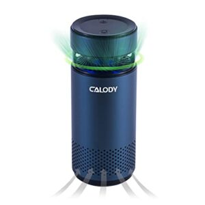 calody portable air purifier, car air purifier, air purifiers for bedroom home with h13 true hepa filter for allergies battery powered, hepa air purifier for car traveling bedroom office