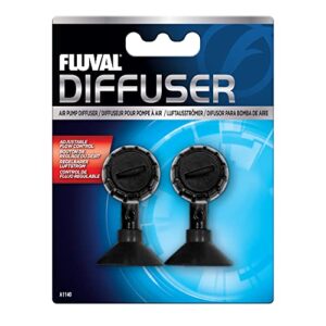 fluval air pump diffuser, aerators for aquriums, 2 pack