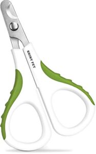 cat nail clippers with razor sharp blades - best pet nail clippers for small animals - professional claw trimmer for tiny dog cat kitten bunny rabbit bird guinea pigs ferret hamsters