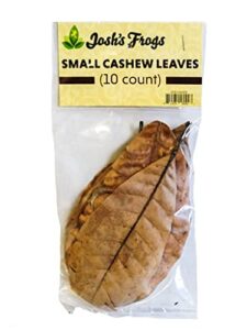 josh's frogs small cashew leaf litter (10 count)