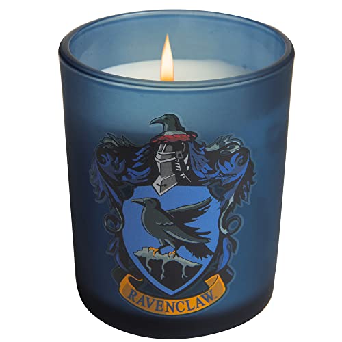 Harry Potter Ravenclaw Scented Candle, Large 8 oz - Vanilla & Sandlewood Scent - Soy and Coco Wax - Great Gift for Harry Potter Fans