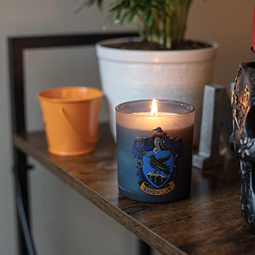 Harry Potter Ravenclaw Scented Candle, Large 8 oz - Vanilla & Sandlewood Scent - Soy and Coco Wax - Great Gift for Harry Potter Fans