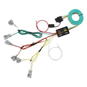 Oyviny Custom 4 Way Flat Trailer Wiring Harness 56349 for Toyota Tacoma 2016-2023, Tacoma Trailer Wire Harness