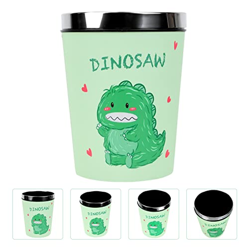 Cabilock Dinosaur Trash Can for Boys Bedroom Garbage Can Wastebasket Waste Garbage Bin Trash Container for Kids Room Bathroom Kitchen