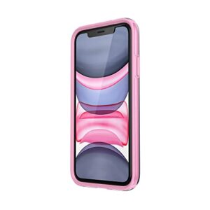 Speck iPhone 11 Case - Drop Protection, Shock-Absorbent Fits iPhone XR Case & iPhone 11 - Dual Layer Design, with Rubber Sheild & Slim Design - Pink Tint, Forever Pink GemShell