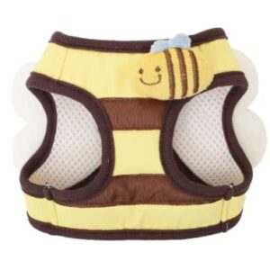 Fashionable Harness for Dog and cat, Honey bee Harness, Simple Fashionable Harness for Small Size Dog and cat (Harness only) (Honey Bee Harness, Medium)