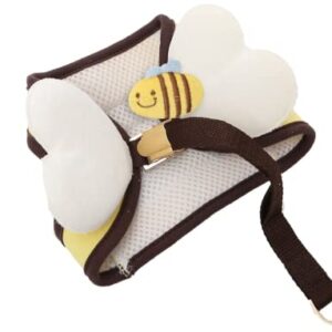 Fashionable Harness for Dog and cat, Honey bee Harness, Simple Fashionable Harness for Small Size Dog and cat (Harness only) (Honey Bee Harness, Medium)