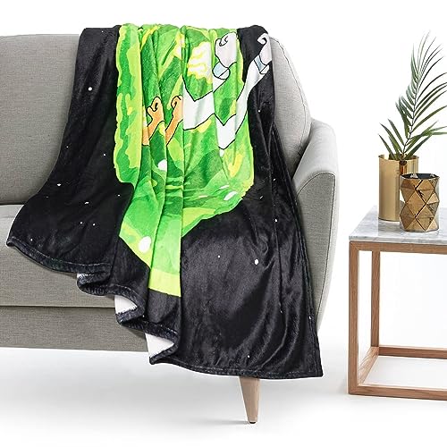 Novelty Cartoon Throw Blanket Soft Flannel Blanket Warm Cozy Blanket Cozy Sofa Blanket Suitable for Sofa Office Traveling Camping Home