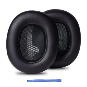 live650btnc earpads replacement ear cushions compatible with live 650btnc live660btnc e65bt e65btnc everest elite 750nc v710 and duet nc wireless over-ear headphones(black)
