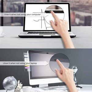 Webcam Cover Slide Compatible for Laptop, Desktop, PC, MacBook Pro, iMac, Mac Mini, iPad Pro Bundled with iPhone 13 Front Camera Cover Protect Privacy and Security But Not Affect Face Recognition