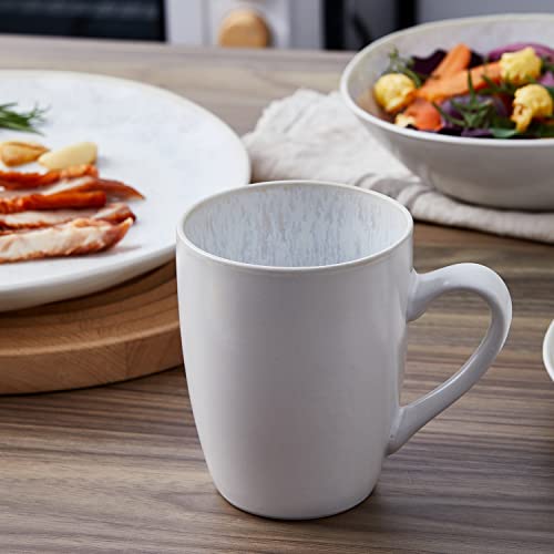 Stone lain Romy Stoneware Dinnerware Set, 16-Piece Service for 4, White