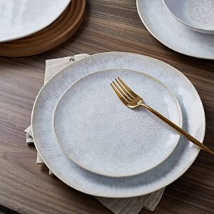 Stone lain Romy Stoneware Dinnerware Set, 16-Piece Service for 4, White