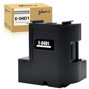 excercus 1x t04d1 ink maintenance box remanufactured for expression et-3700 xp-5100 et-4760 et-3750 et-4750 et-2760 et-3760 et-3710 et-5150 et-15000 et-m3170 m1170 m2170 workforce wf-2860 printer