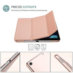 ProCase Slim Stand Hard Back Shell for iPad 10.2 Bundle with 6 Pack Webcam Cover Slide for Laptop Phone