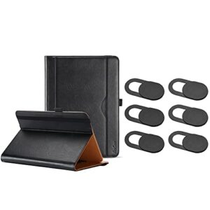 procase universal case for 9-10 inch tablet bundle with webcam 6 pack cover slide for laptop phone