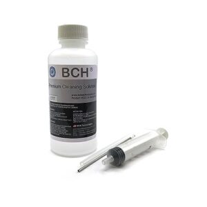bch premium cleaning solutions for dtf inks - maxstrength against white ink clog