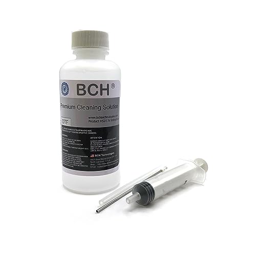 BCH Premium Cleaning Solutions for DTF Inks - MaxStrength Against White Ink Clog