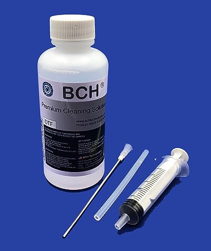 BCH Premium Cleaning Solutions for DTF Inks - MaxStrength Against White Ink Clog