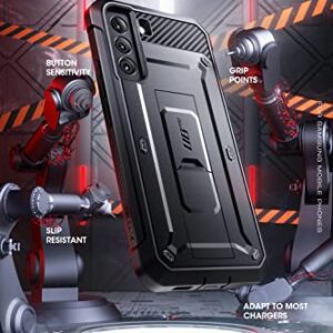 SUPCASE Unicorn Beetle Pro Series Case for Samsung Galaxy S22 Plus 5G (2022 Release), Full-Body Dual Layer Rugged Belt-Clip & Kickstand Case Without Built-in Screen Protector (Black)