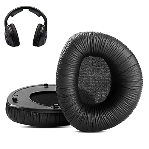 Replacement Ear Pads Cushion Earpads Protein Leather & Memory Foam Ear Pad Compatible with Sennheiser RS160 RS170 HDR160 HDR170 RS180 Headphones