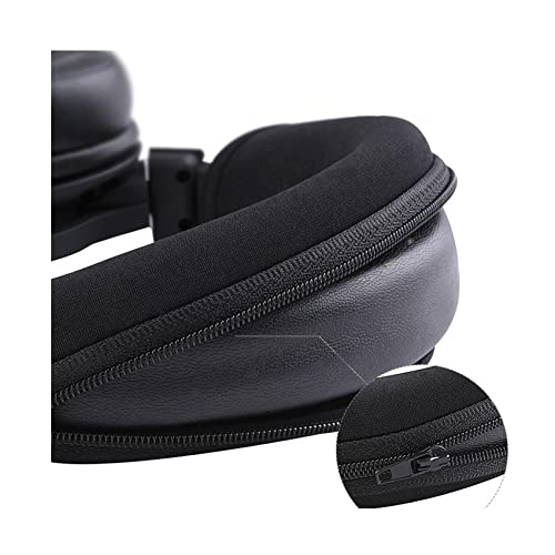 TaiZiChangQin Life Q30 / Q35 BT Earpads Cushion Replacement Compatible with Anker Soundcore Life Q30 / Q35 Bluetooth Headphone (Protein Leather Ear Pads + Headband Covers)