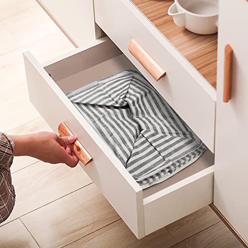 BOBSYHX Freestanding Laundry Basket Organizer, 72L Large Laundry Hamper with Long Handles, Cotton Linen Laundry Basket for Clothes and Toys, Foldable Waterproof Dirty Clothes Hamper