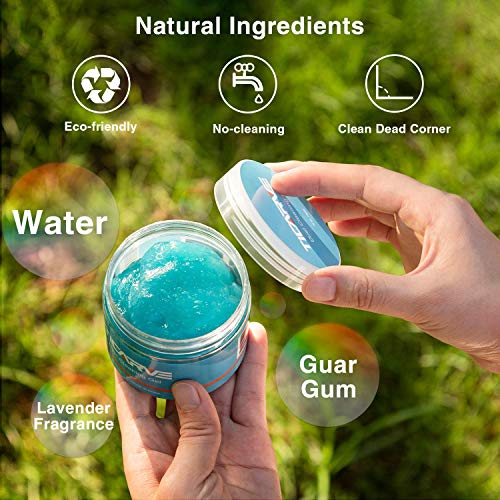 TICARVE Cleaning Gel for Car Cleaning Kit Detailing Putty Auto Cleaning Putty Detailing Gel Detail Tools Car Interior Cleaner Cleaning Slime Car Vent Cleaner (Orange Blue)