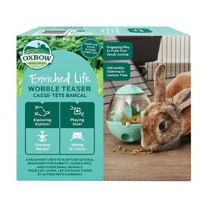 Oxbow Enriched Life Wobble Teaser Food & Treat Dispenser for Guinea Pig, Medium