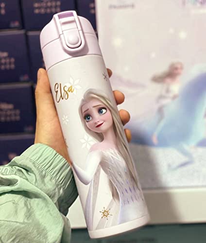 Everyday Delights Frozen II Elsa Stainless Steel Insulated Water Bottle 510ml