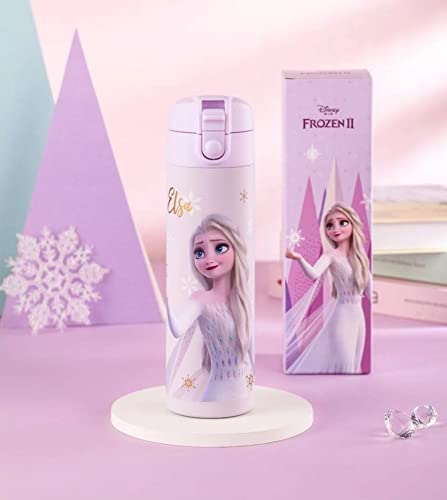 Everyday Delights Frozen II Elsa Stainless Steel Insulated Water Bottle 510ml