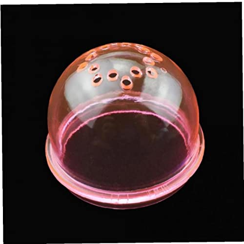 Ayrsjcl Hamster Cage Hole Cover 4pcs DIY Hamster Tunnel External Tube Stopper Plug End Cap Interface Fitting with Ventilated Holes (Random Color)