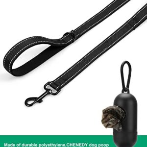 Dog Leash, Heavy Duty Dog Leash, Leashes for Large Breed Dogs 5FT 6FT, Double Handle Dog Leash, Reflective Training Lead, Perfect for Medium to Large Dogs