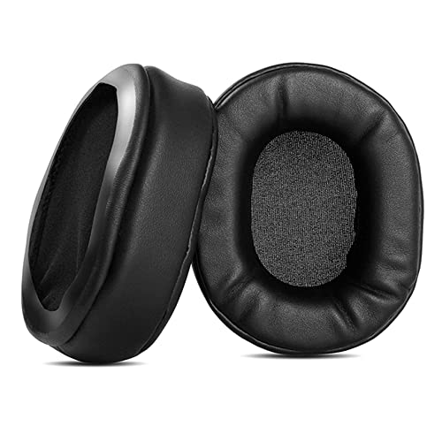 TaiZiChangQin Ear Pads Ear Cushions Replacement Earpads Compatible with Telex Echelon 25xt Stratus 30xt 50d Pilot Headphone Protein Leather Black