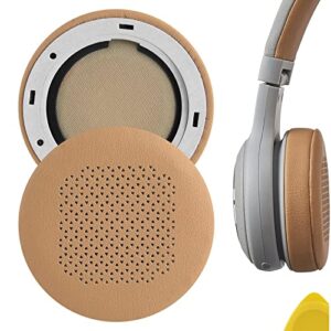 geekria quickfit replacement ear pads for jbl duet bt, duet bluetooth wireless on-ear headphones ear cushions, headset earpads, ear cups cover repair parts (khaki)