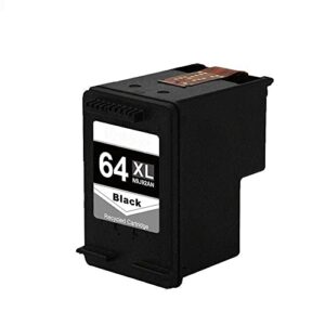 Inkpro Compatible Ink Cartridge Replacement for HP 64 XL 64XL Envy Photo 7800 7858 7155 7855 6220 6255 6252 7158 7164 6222 7120 7130 6230 6232 6234 -Black