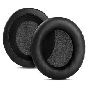 TaiZiChangQin Pro4AA Ear Pads Cushions Replacement Earpads Compatible with Koss Pro-4AA Pro4AA Pro 4AA Headphone Protein Leather Black