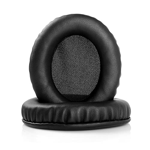 TaiZiChangQin Pro4AA Ear Pads Cushions Replacement Earpads Compatible with Koss Pro-4AA Pro4AA Pro 4AA Headphone Protein Leather Black