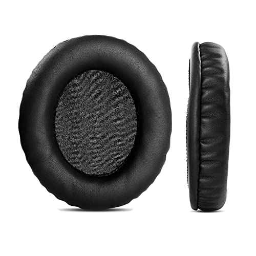 TaiZiChangQin Pro4AA Ear Pads Cushions Replacement Earpads Compatible with Koss Pro-4AA Pro4AA Pro 4AA Headphone Protein Leather Black