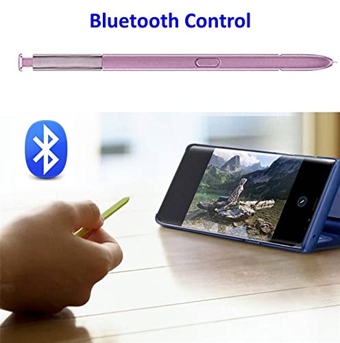 F-TECH Note 9 Stylus Pen (WithBluetooth) Replacement for Samsung Galaxy Note 9 N960 All Versions Stylus Touch S Pen with Tips/Nibs (Purple)