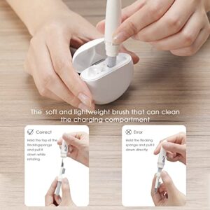 Bluetooth Earbuds Cleaning Pen, Multifunction Earphones Cleaner,in-Ear Headphones Cleaning Dust Removal Brush Pen, for Cleaning The Earwax,Dust in Bluetooth Headset Box,Camera and Mobile Phone