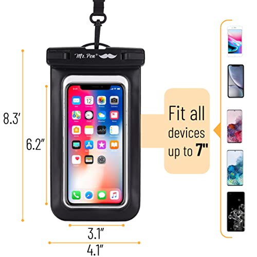 Mr. Pen- Waterproof Phone Pouch, 2 Pack, Waterproof Phone Holder, Dry Bag for Phone