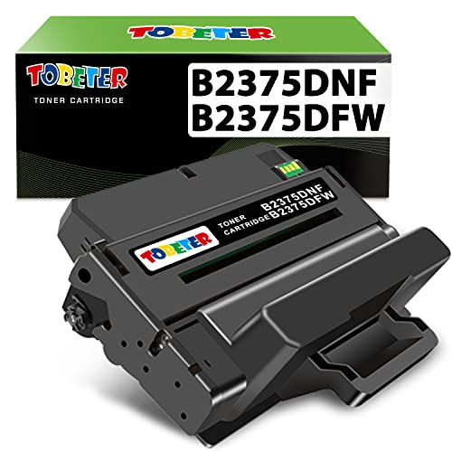 ToBeter Compatible B2375 Toner Replacement for Dell 2375 C7D6F Toner Cartridge for B2375 B2375dn B2375dfw B2375dnf Printer (10,000 Pages, High Yield, 1 Black)