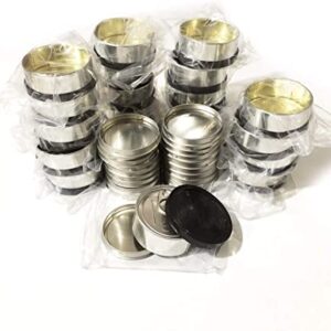 20 Sets Label stickers for 3.5g Tin Cans with Lid Press-In Self-seal Can Food Containers (3.5g tin cans only)