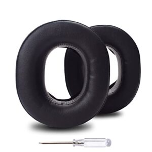 mdr-hw700 earpads replacement ear cushions compatible with sony mdr hw700 hw700ds headphones-added screwdriver and stick