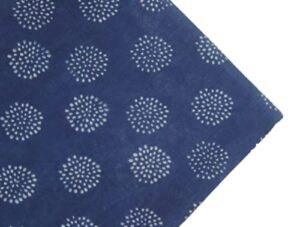 cotton quilt home furnish 15 yard jaipuri print fabric,women's dress fabricnatural vegetable blue cdhamcom-ctin00200