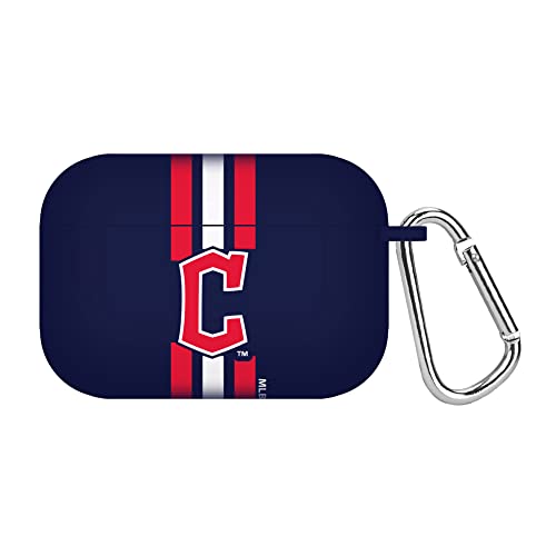GAME TIME Cleveland Guardians HD Case Cover Compatible with Apple AirPods Pro (Stripes)