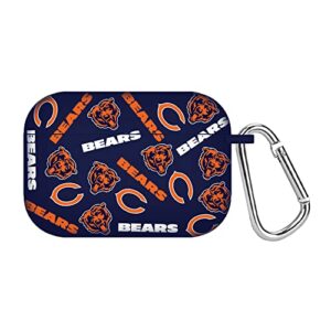 game time chicago bears hd case cover compatible with apple airpods pro (random)