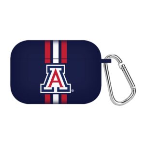 affinity bands arizona wildcats hd case cover compatible with apple airpods pro - stripes